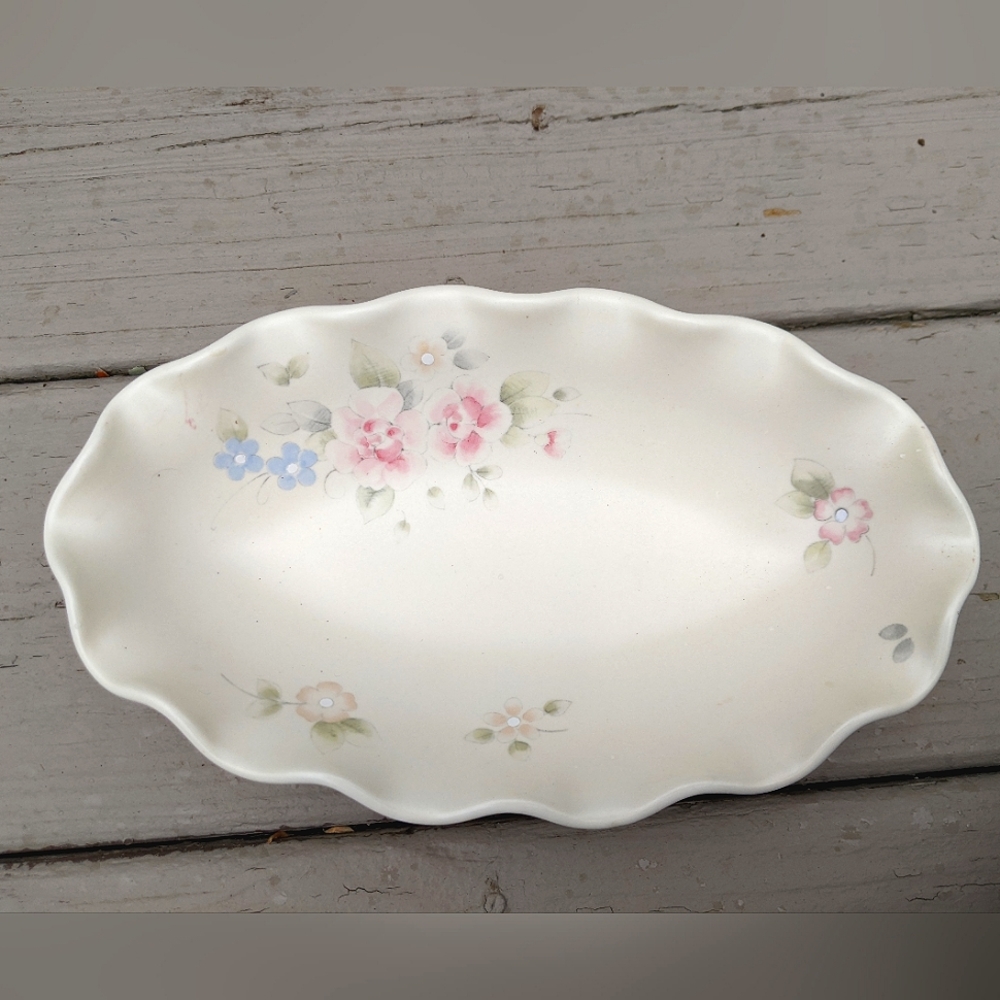 Vintage Pfaltzgraff Elegant Glass Plate